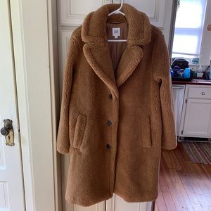 Gap Sherpa Teddy Bear Coat, size L